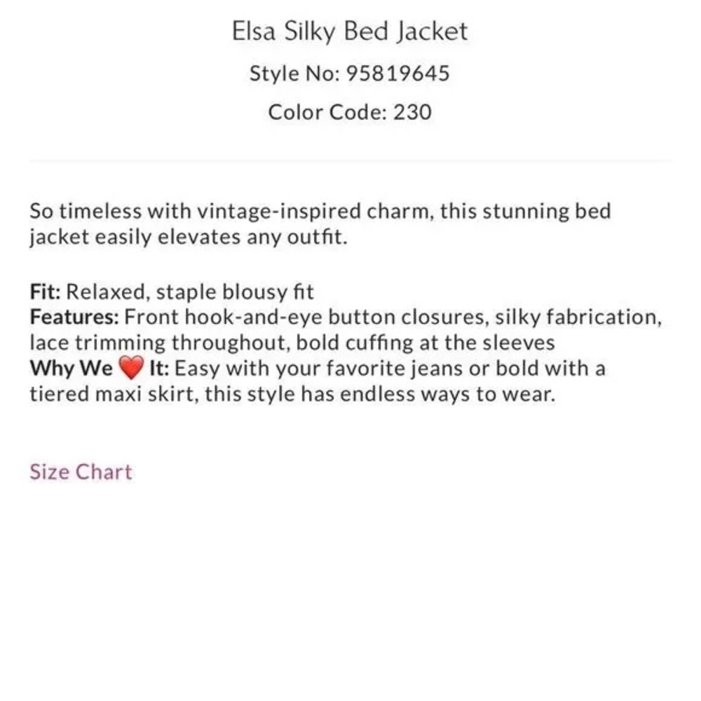 Free People Elsa Silky Bed Jacket - Picture 6 of 8